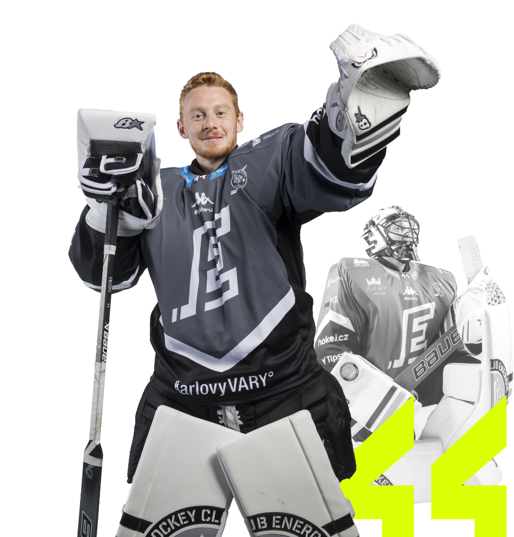 Brankář Dominik Frodl